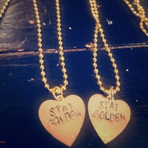 Stay Golden Set Of Friendship Necklaces
